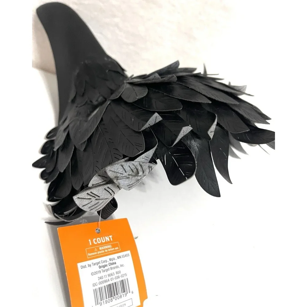 Spirit Halloween Adult Crow Raven Costume Masquerade Mask One Size Head Strap